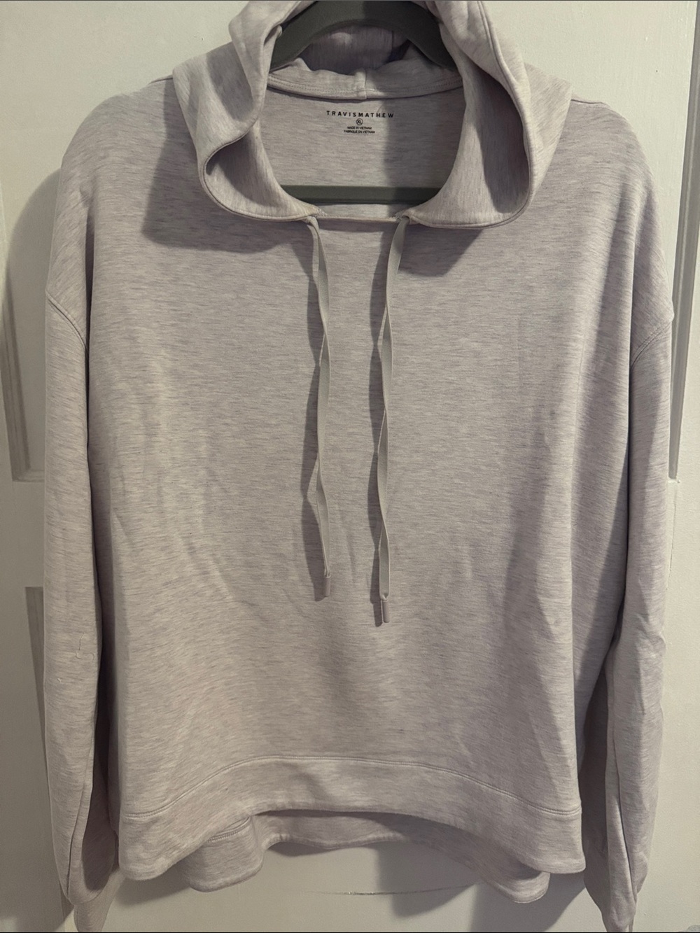 Travis Mathew Lavender Hooded Pullover